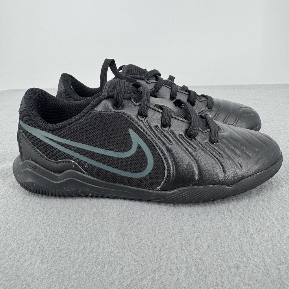 Nike Jr Tiempo Legend 10 Club IC Youth 2Y Black Indoor Soccer Shoes DV4354-002